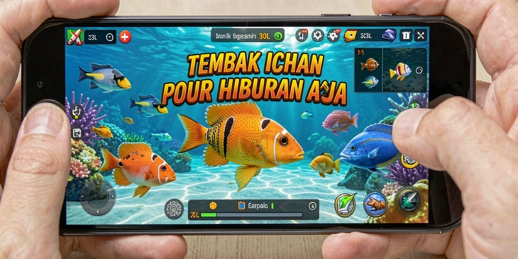 Gameplay menarik di dalam <strong>33L</strong> saat berburu ikan.