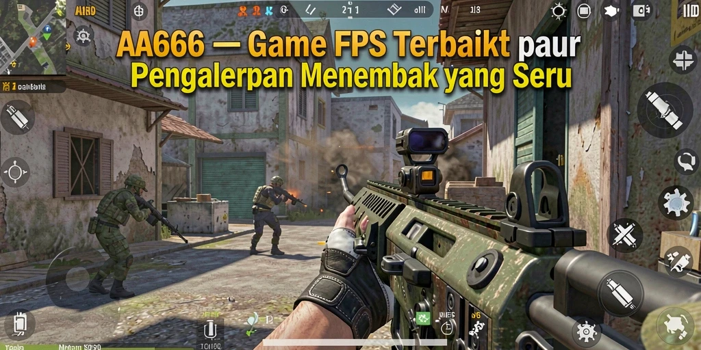 Tampilan aksi mendebarkan dalam gameplay AA666 yang realistis dan seru.
