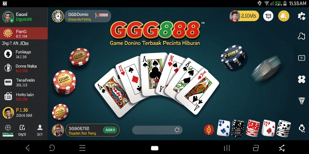 Tampilan gameplay GGG888 yang seru dan kompetitif.
