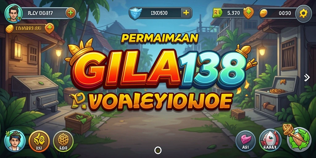 Tampilan gameplay GILA138 yang menampilkan karakter dalam aksi Idle.