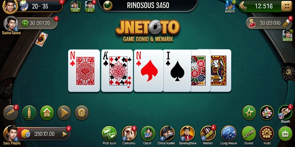 Tampilan gameplay seru di JNETOTO dengan fitur menarik.