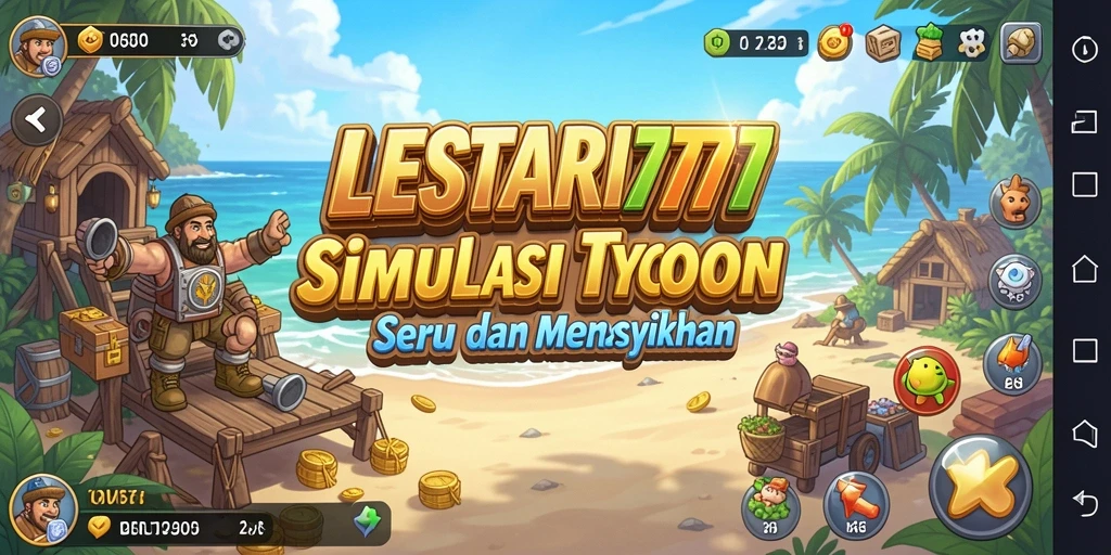 Tangkapan layar gameplay Tycoon yang menarik dari LESTARI777.