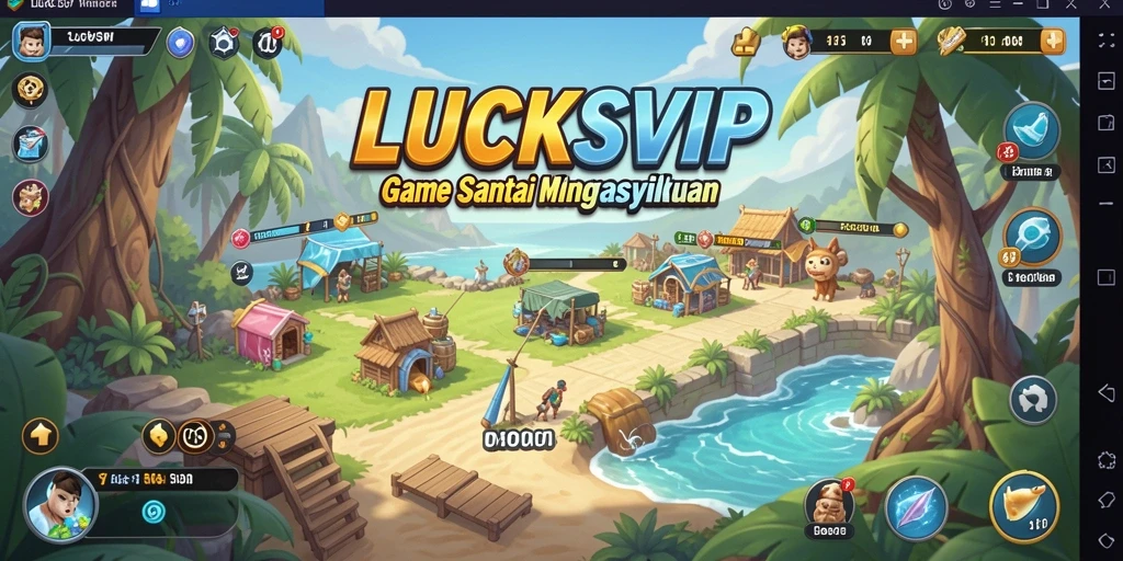 Tampilan gameplay LUCKSVIP yang mengasyikkan dan penuh warna.