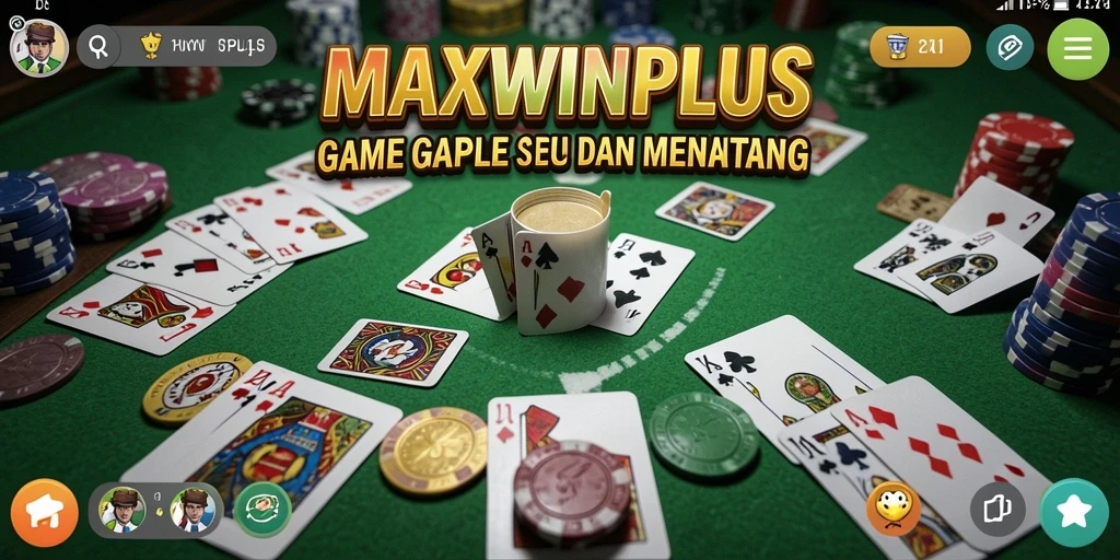 Tampilan gameplay Gaple yang seru dan interaktif.