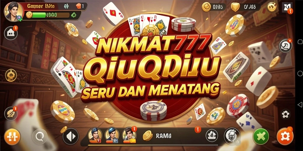 Tampilan gameplay QiuQiu yang menarik di NIKMAT777.