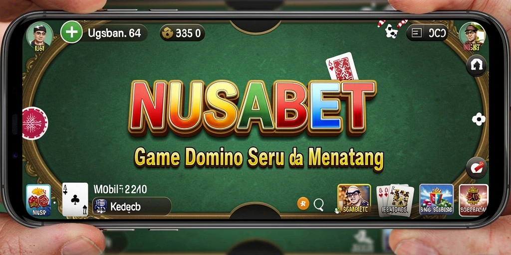 Tampilan gameplay NUSABET yang menegangkan dan seru.
