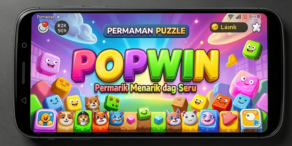 Tampilan gameplay dari permainan Puzzle yang menantang dan seru.