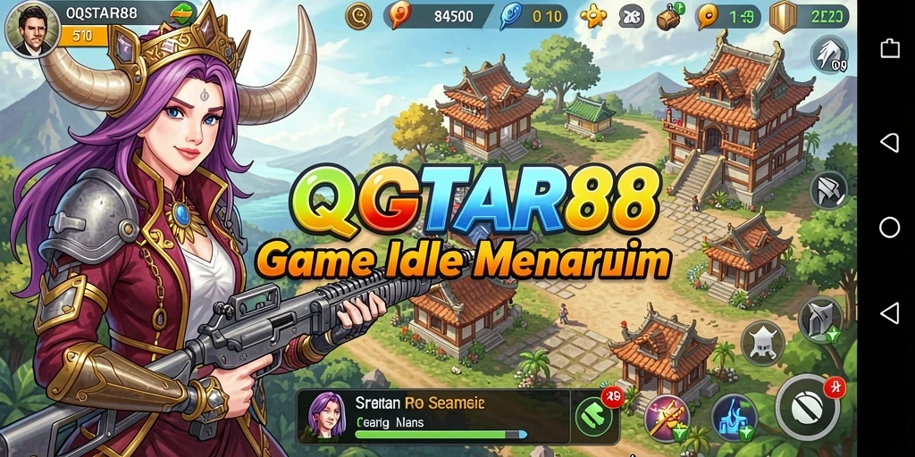 Tampilan gameplay <strong>QQSTAR88</strong> yang menarik dengan aksi Idle seru.