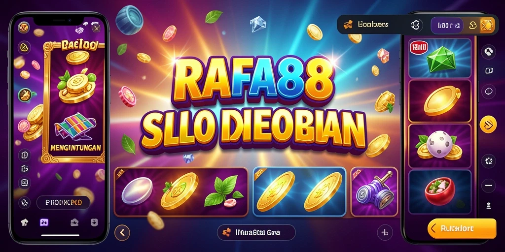 Tampilan menarik dari gameplay Slot di RAFA88.