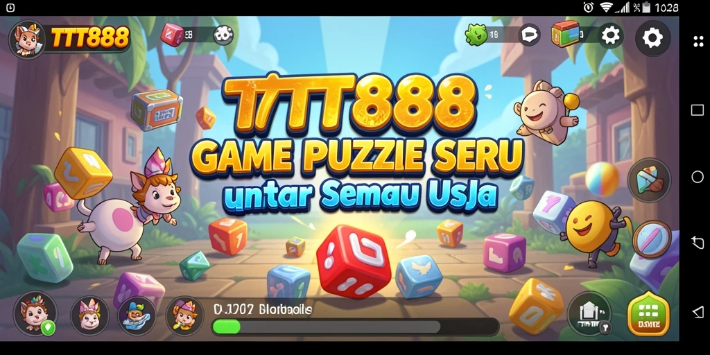 Screenshot gameplay TTT888 menunjukkan kebersamaan dan keseruan dalam memecahkan teka-teki.