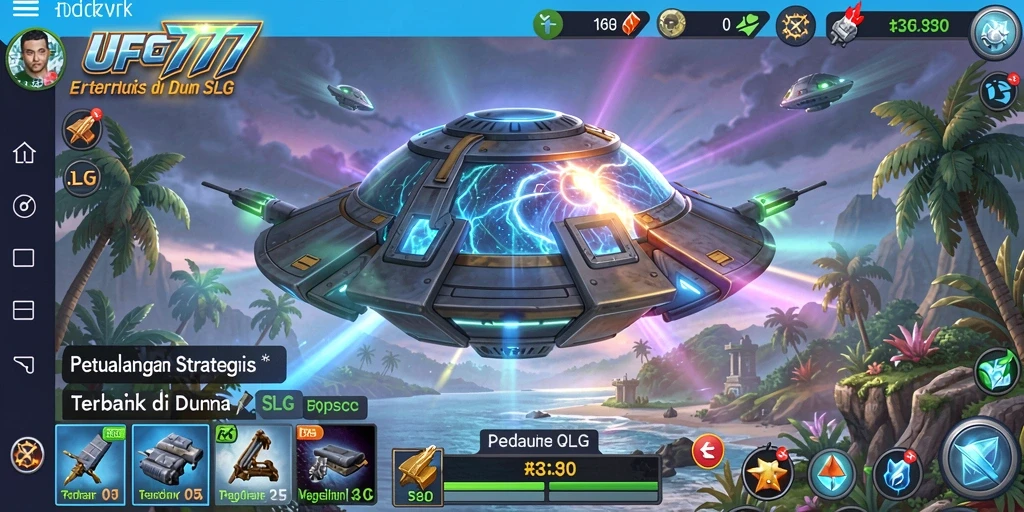 Tampilan gameplay menarik dari UFO777 dengan elemen strategis.